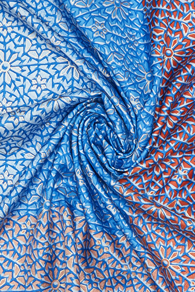 SANAT DESENLİ İPEK EŞARP 3