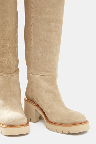 BEIGE SUEDE BOOT 3