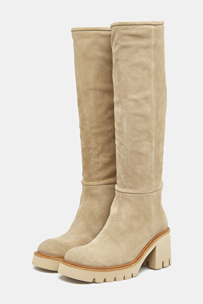BEIGE SUEDE BOOT 4