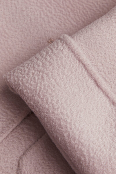 POWDER WOOL/CASHMERE SHORT REEFER JACKET 10