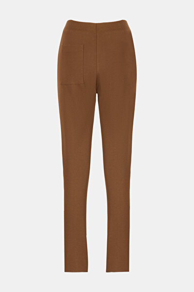 LIGHT BROWN STRAIGHT CUT TROUSERS 5