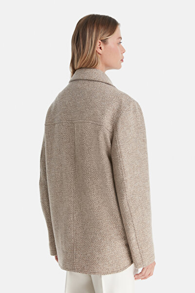 MUSTARD BUTTONED JACKET 4