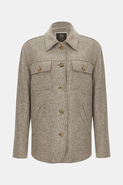 MUSTARD BUTTONED JACKET 5