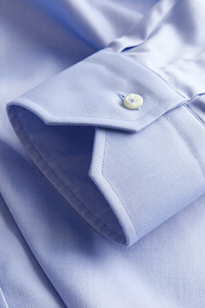 COMFORT BLUE CORDED SHIRT 4