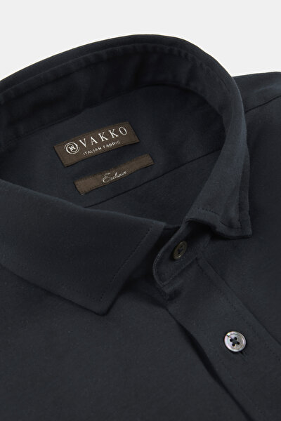 COMFORT DARK NAVY BLUE SHIRT 3