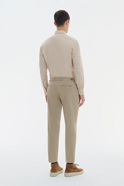 COMFORT BEIGE CORDED SHIRT 3
