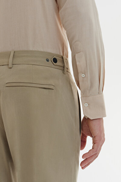 COMFORT BEIGE CORDED SHIRT 4