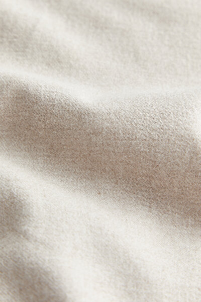 COMFORT BEIGE PLAIN FLANNEL SHIRT 9