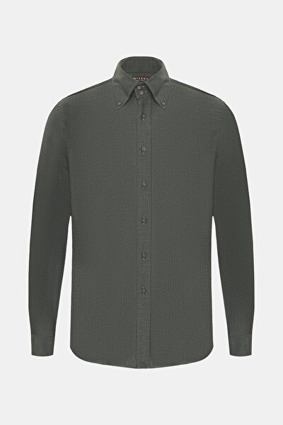 COMFORT NEPHY PLAIN FLANNEL SHIRT 4