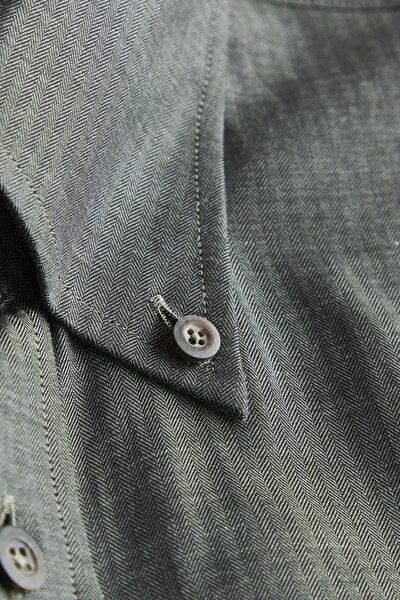 COMFORT NEPHY PLAIN FLANNEL SHIRT 9