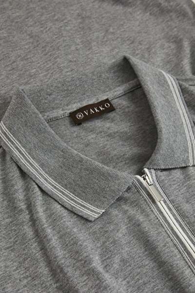 GRİ POLO YAKA T-SHIRT 3