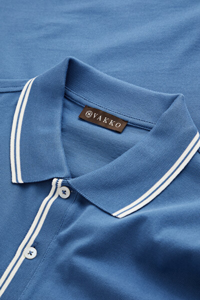 MAVI POLO YAKA T-SHIRT 3