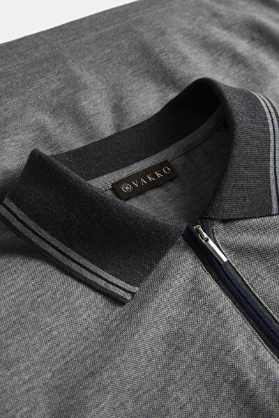 GRAY MELANGE T-SHIRT 3