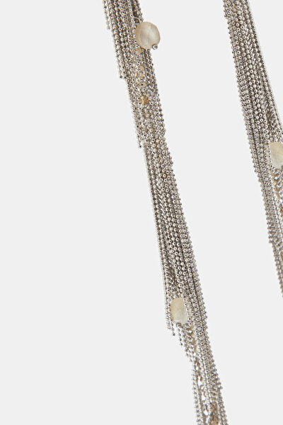 SILVER JEWELLED NECKLACE 3