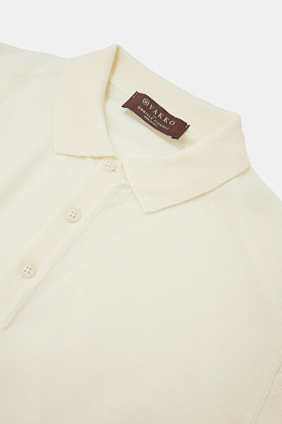 BEIGE WOOL TRICOT JERSEY 3