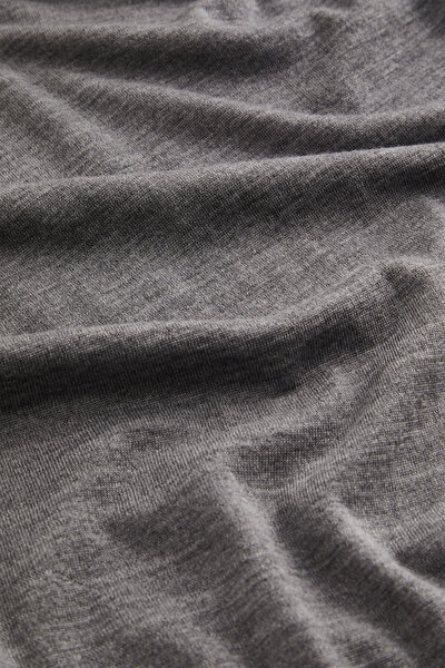 NAVY BLUE WOOL TRICOT JERSEY 4