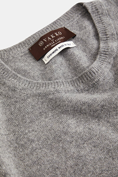 GREY CASHMERE TRICOT JERSEY 3