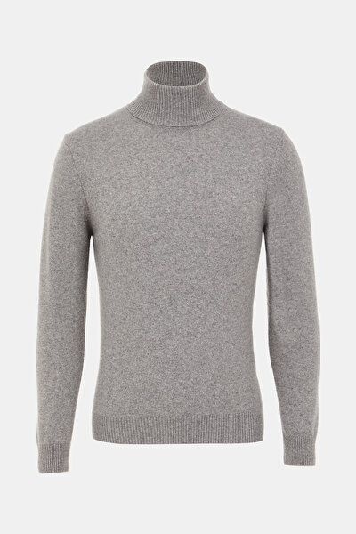 GREY CASHMERE TRICOT JERSEY 3