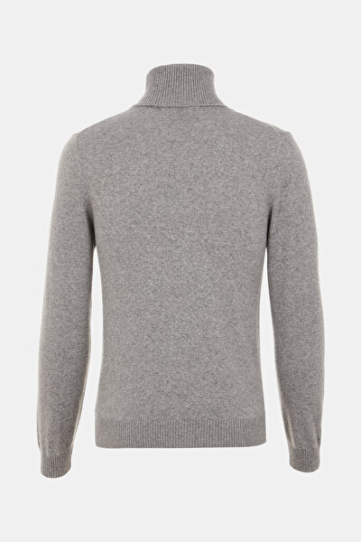 GREY CASHMERE TRICOT JERSEY 4