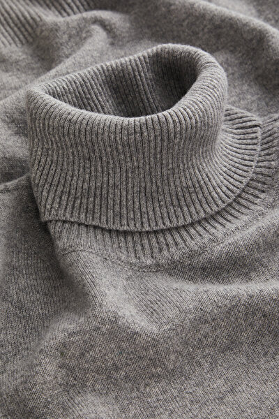 GREY CASHMERE TRICOT JERSEY 5