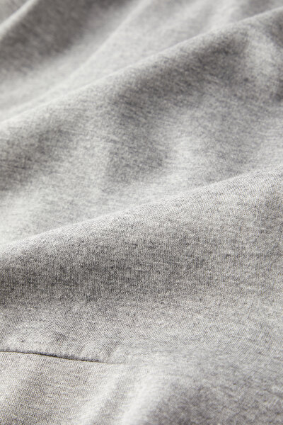GRAY MELANGE SWEATSHIRT 5