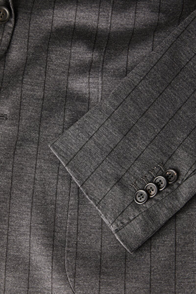 DARK GREY WOOL/POLYAMIDE SUIT 3