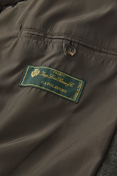 DARK GREEN WOOL TOPCOAT 5