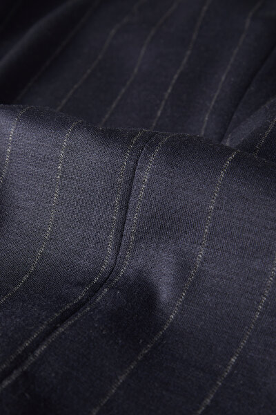 NAVY BLUE WOOL/POLYAMIDE SUIT 5