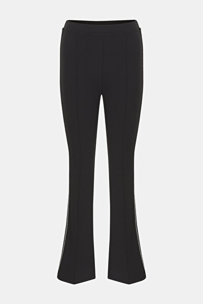 BOOTCUT SIYAH BOL PAÇA PANTOLON 5