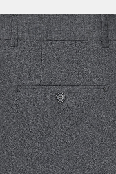GRAY MELANGE TROUSERS 3