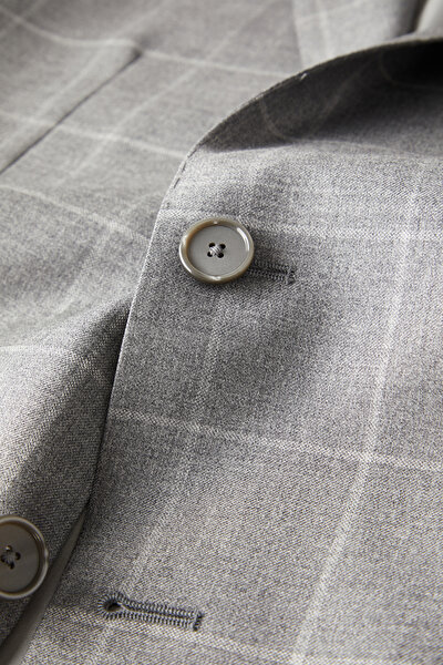 GREY WOOL SUIT 5
