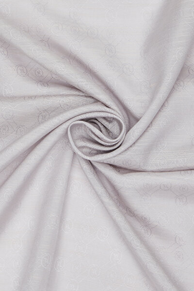 GREY COTTON/SILK SCARF 3