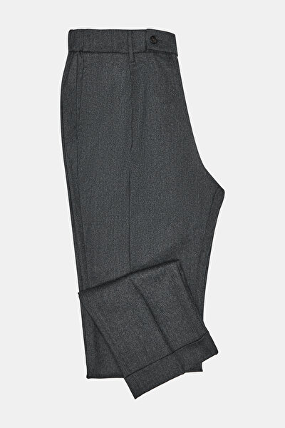 ANTHRACITE MELANGE TROUSERS 4