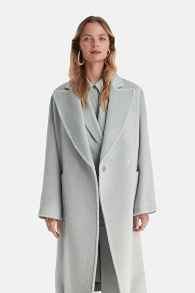 MİNT ALPACA WOOL SHORT REEFER JACKET 3