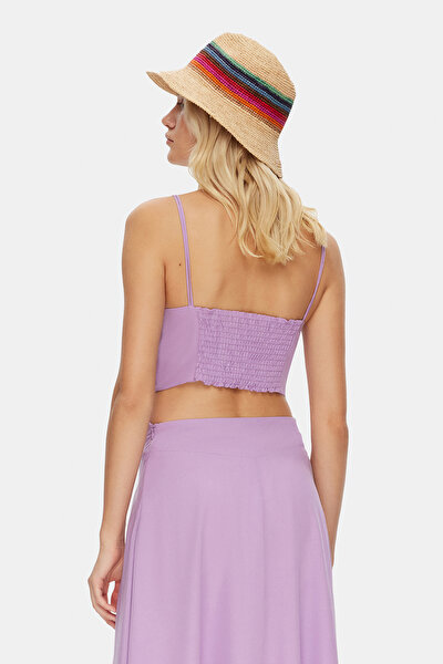 LILAC SLEEVELESS SUSPENDER MAXI DRESS 4