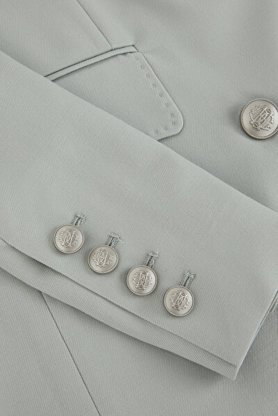 MİNT SURPLICE NECKLINE (CROSS-OVER NECKLINE) JACKET 8