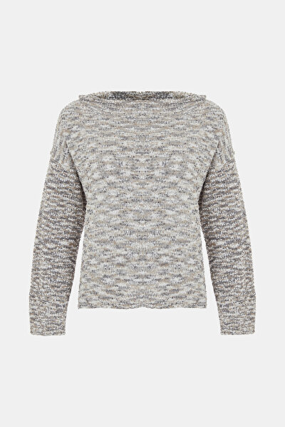 GREY BOAT NECK JERSEY 5