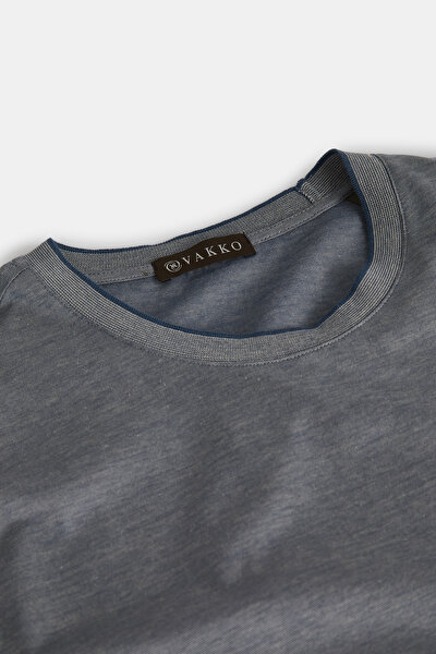 ECRU BASIC / ROUND NECKLINE SHORT SLEEVE TSHIRT 3