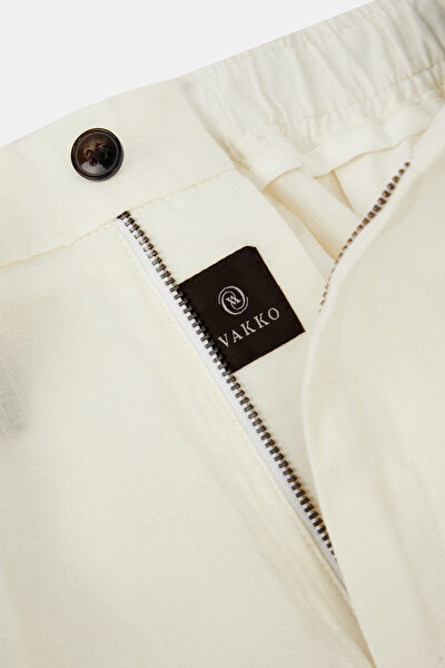 WHITE LINEN BERMUDA 3