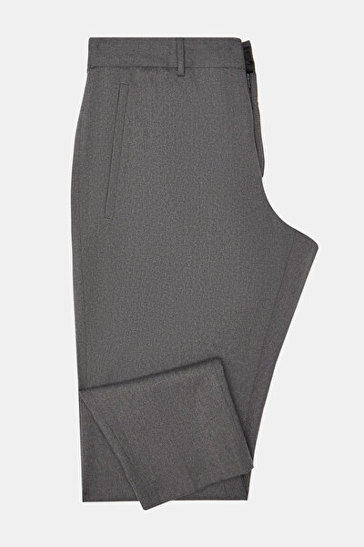 GRİ DÜZ FLANEL PANTOLON 4