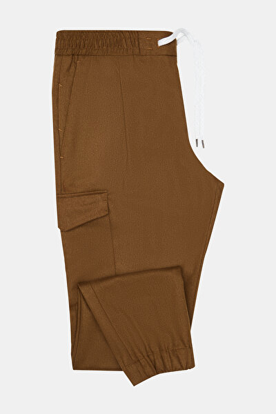 CAMEL DÜZ FLANEL PANTOLON 4