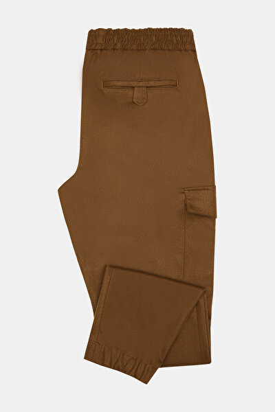 CAMEL DÜZ FLANEL PANTOLON 5