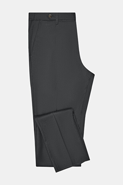 FÜME DÜZ FLANEL PANTOLON 5