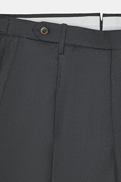 FÜME DÜZ FLANEL PANTOLON 8