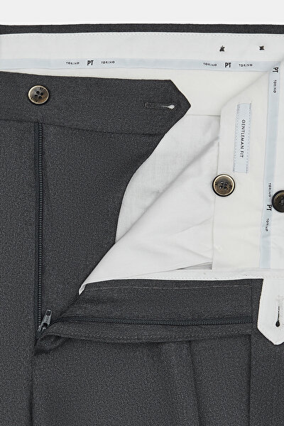 FÜME DÜZ FLANEL PANTOLON 9