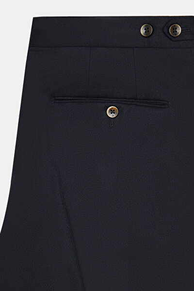 LACİVERT DÜZ FLANEL PANTOLON 3