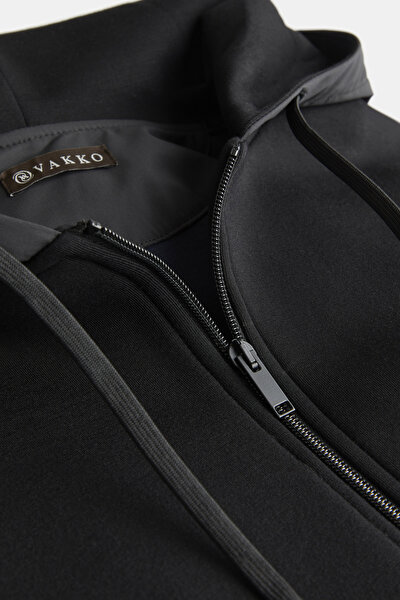 BLACK HOODIE SWEATSHIRT 3