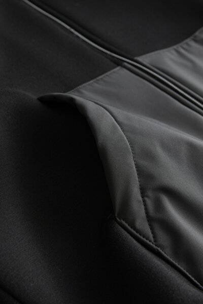 BLACK HOODIE SWEATSHIRT 4