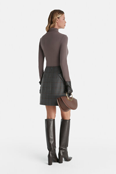 UPRIGHT COLLAR LONG SLEEVE TSHIRT 4