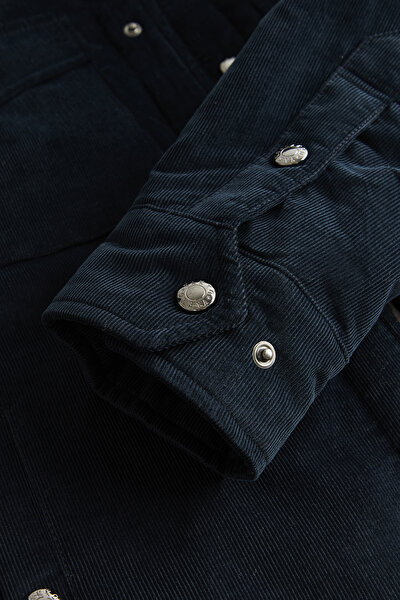 NAVY BLUE COAT 5